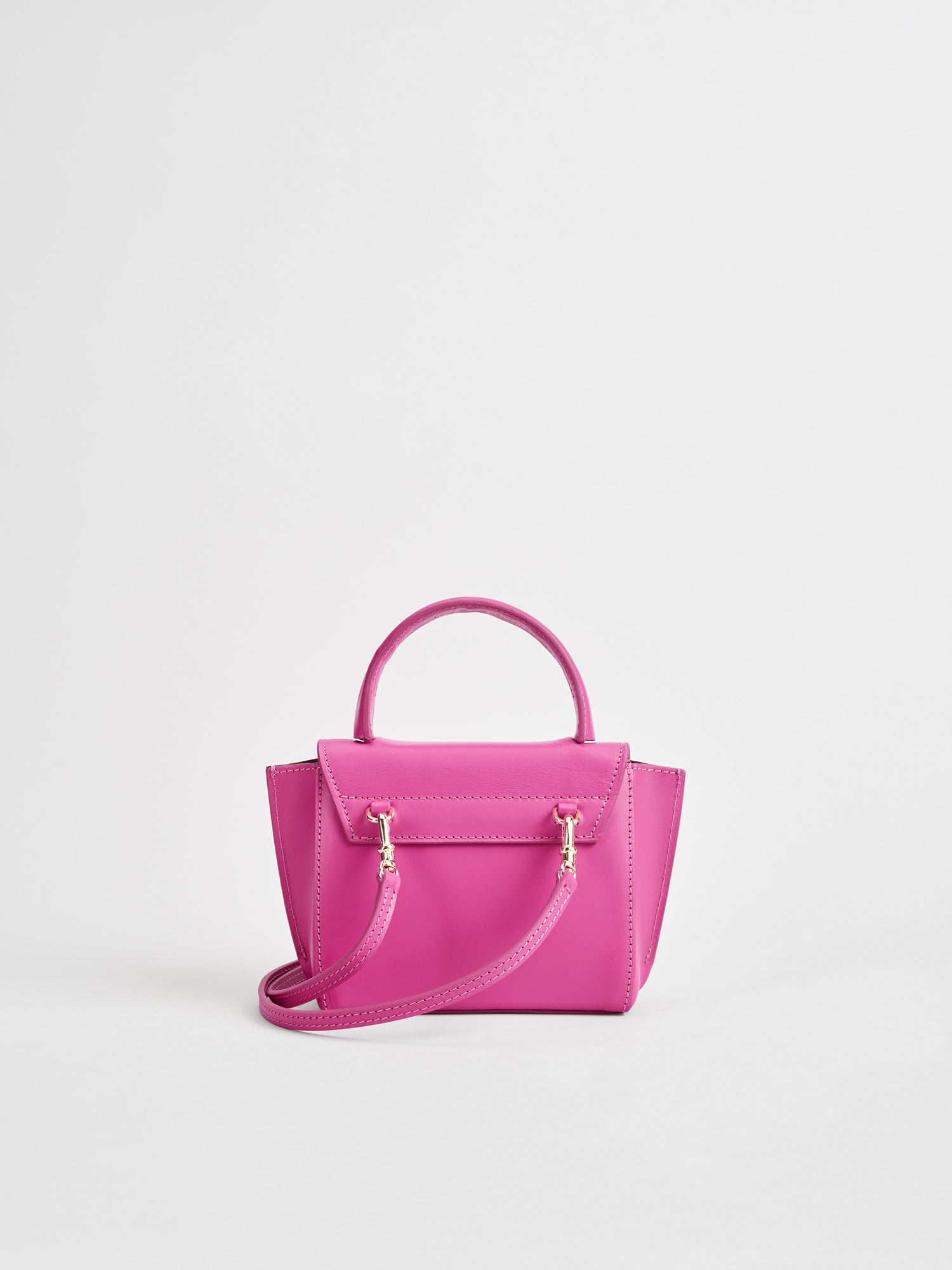 Montalcino Fuxia Leather Mini handbag