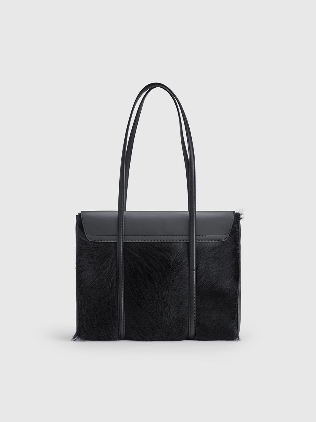 Abriola Black Pony/Leather
