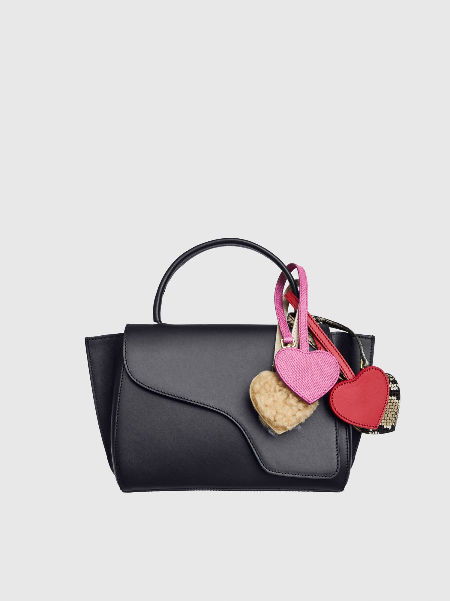 Venosta Fuxia Printed Watersnake Key chain