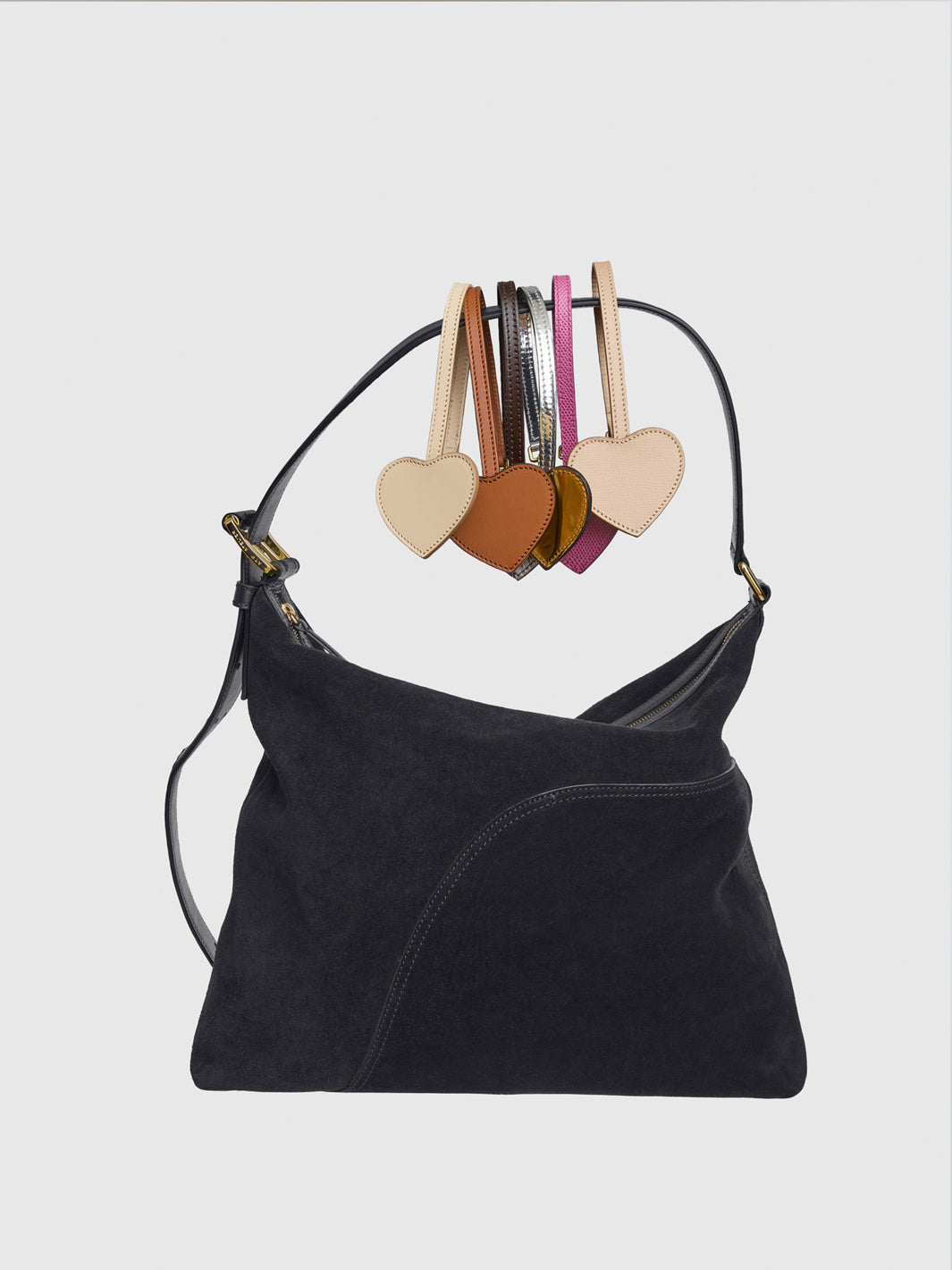 Venosta Sand Saffiano Key chain