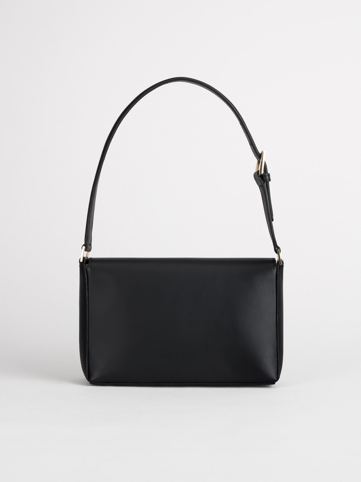 Caselle Black Leather Shoulder bag