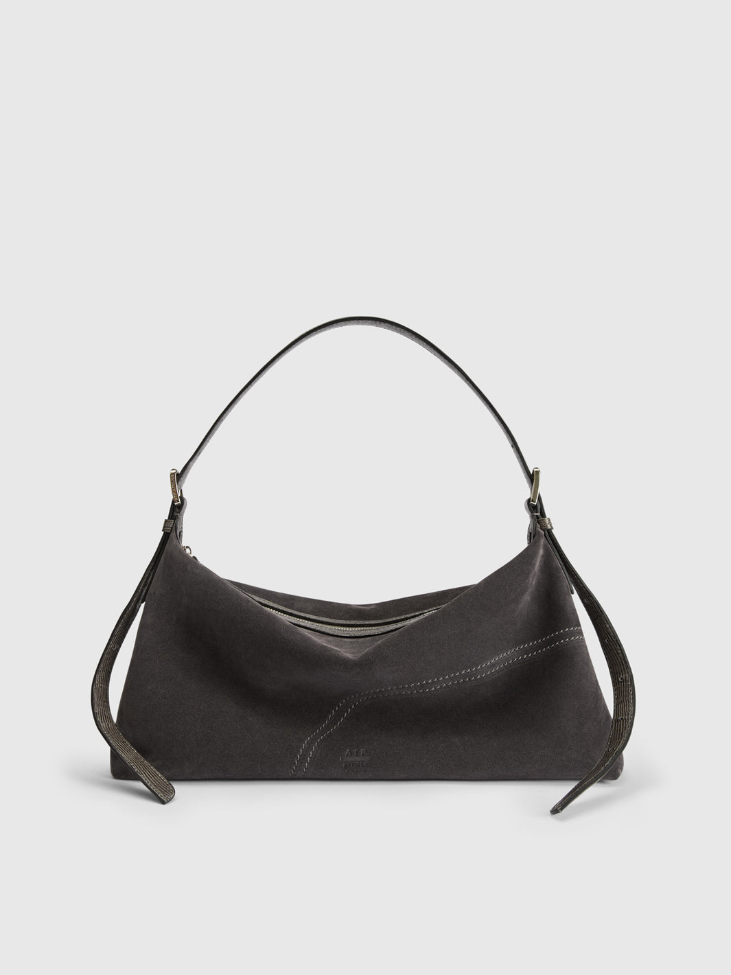 Castellare Peltro Suede/Printed Lizard