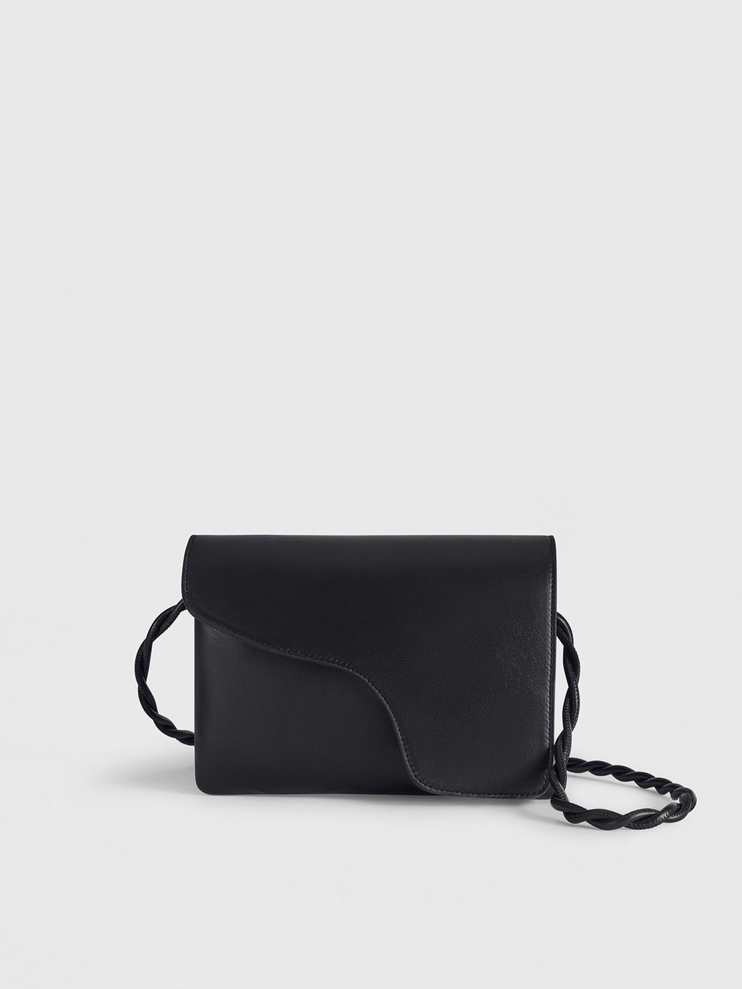 Duronia Black Nappa Mini crossbody bag