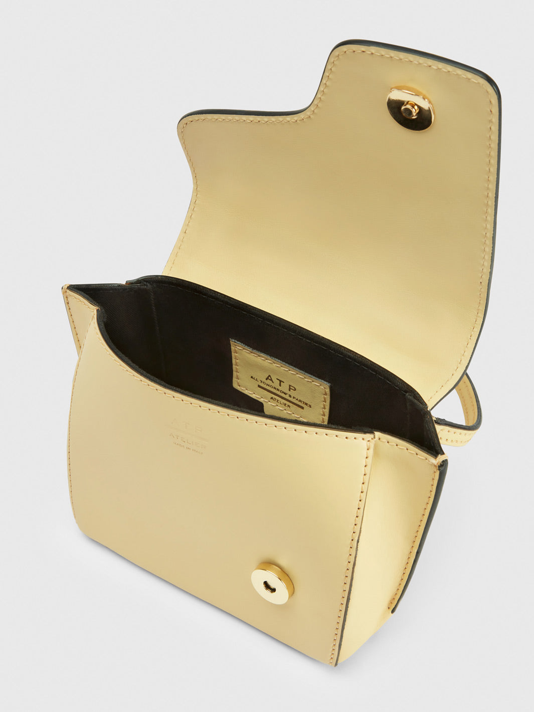 Montalbano Lemonade Leather/Nappa Mini handbag