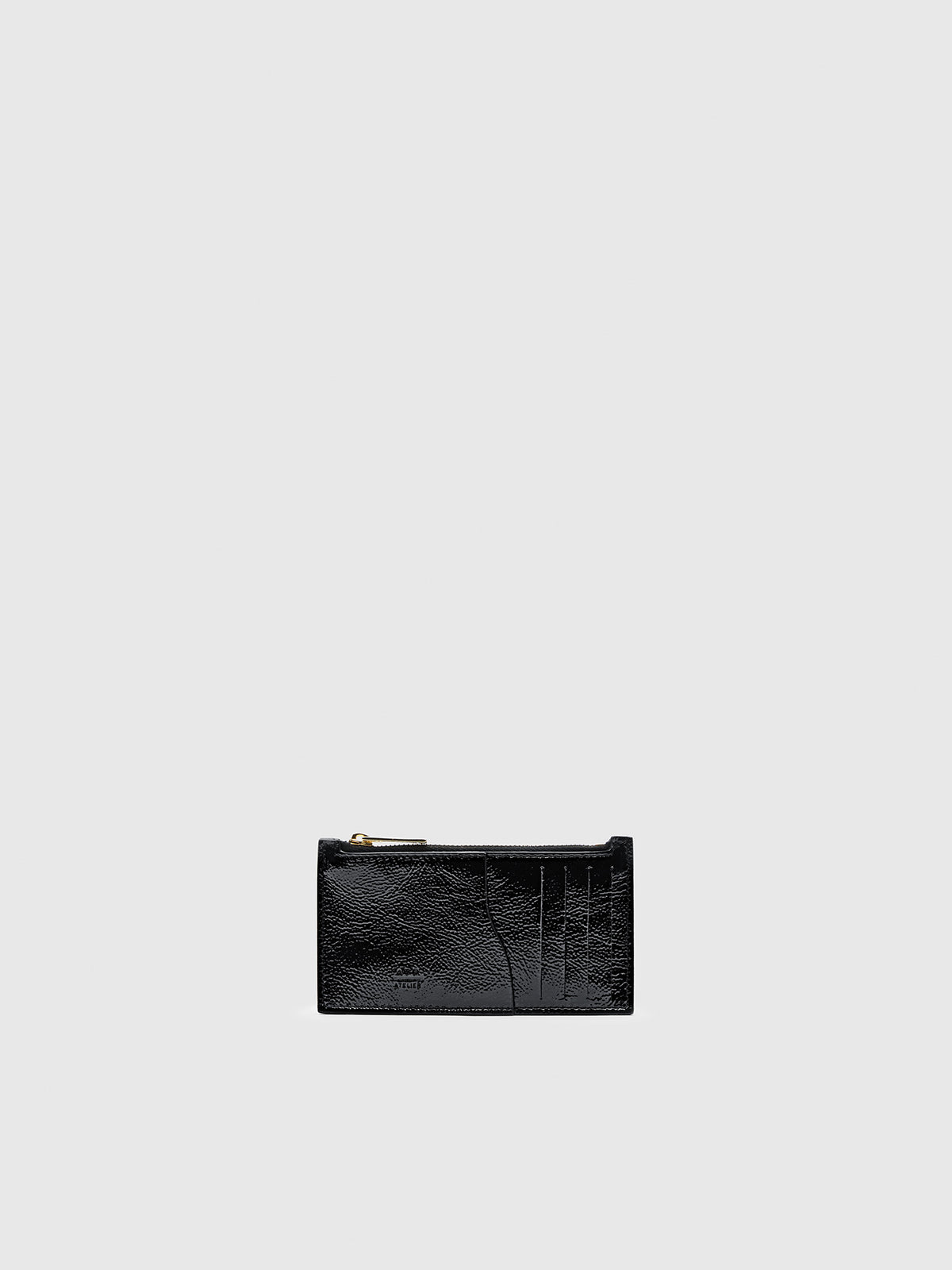 Moscosi Black Naplak Leather Card holder