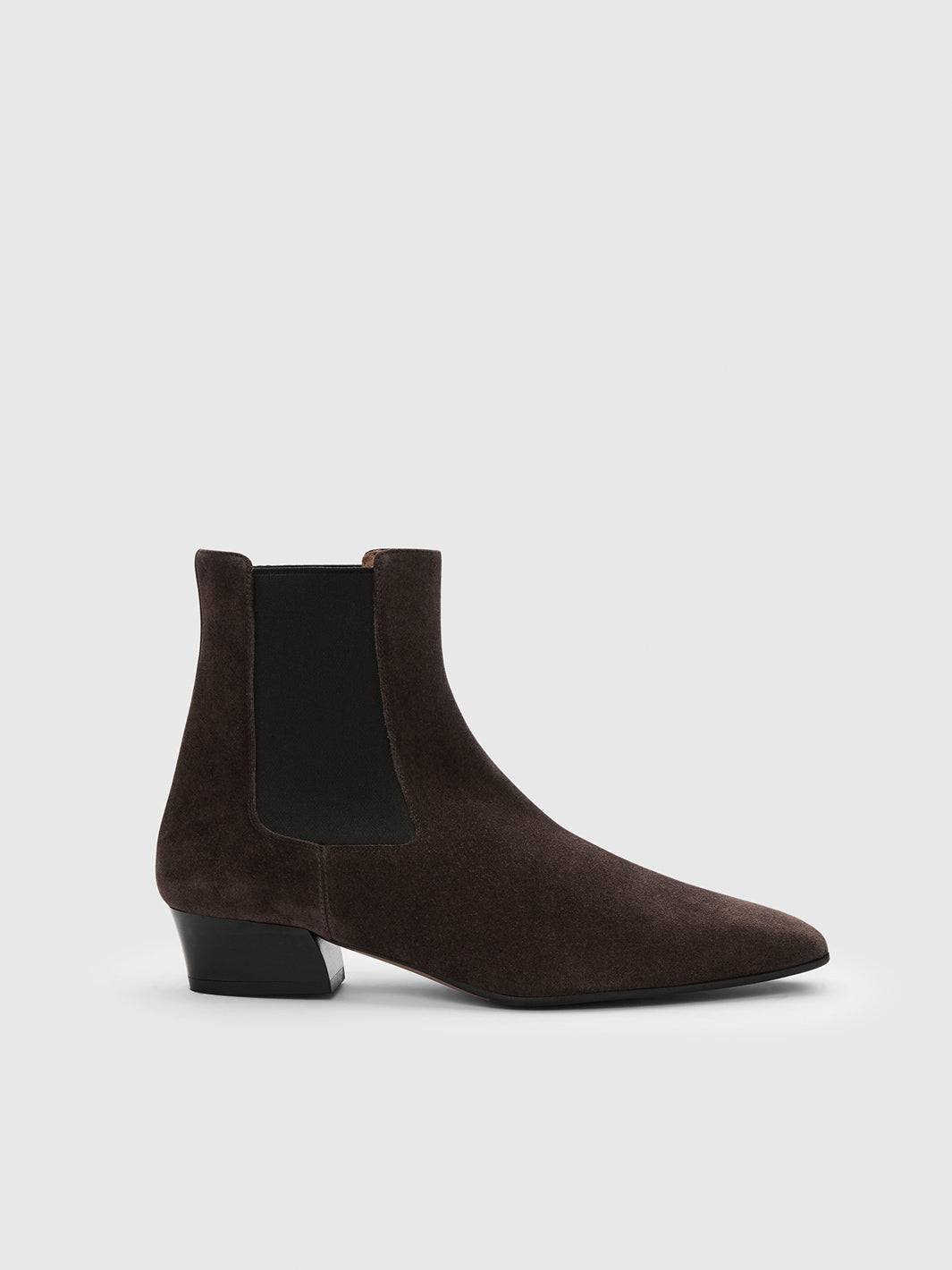 Nemoli Walnut Suede Ankle boots