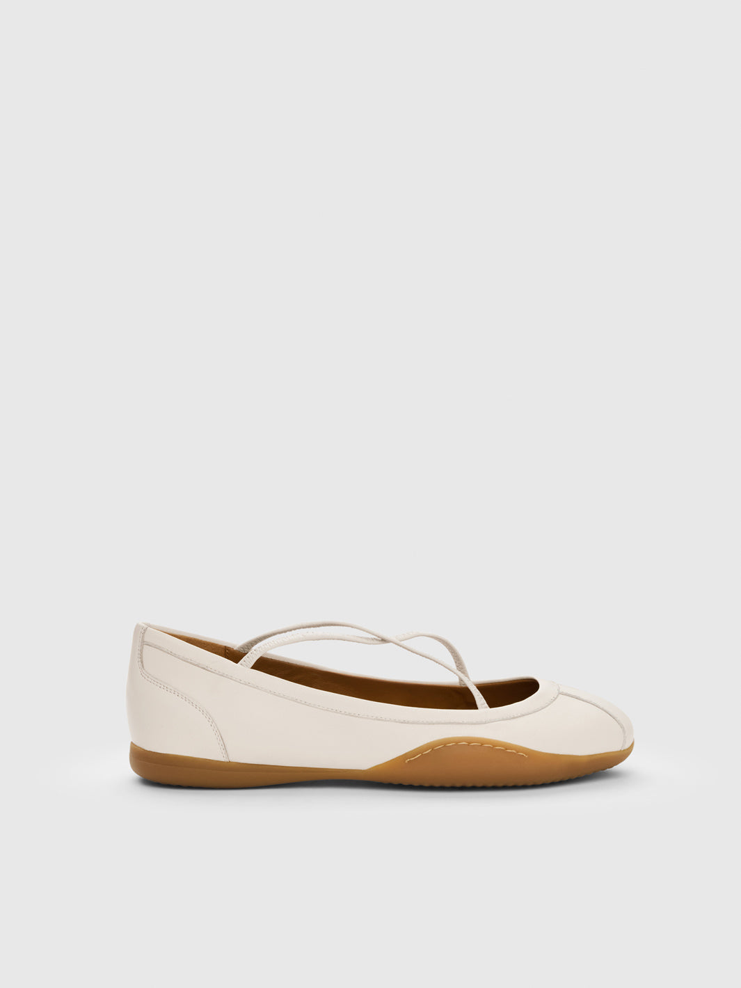 Sella Linen Nappa Ballet flats