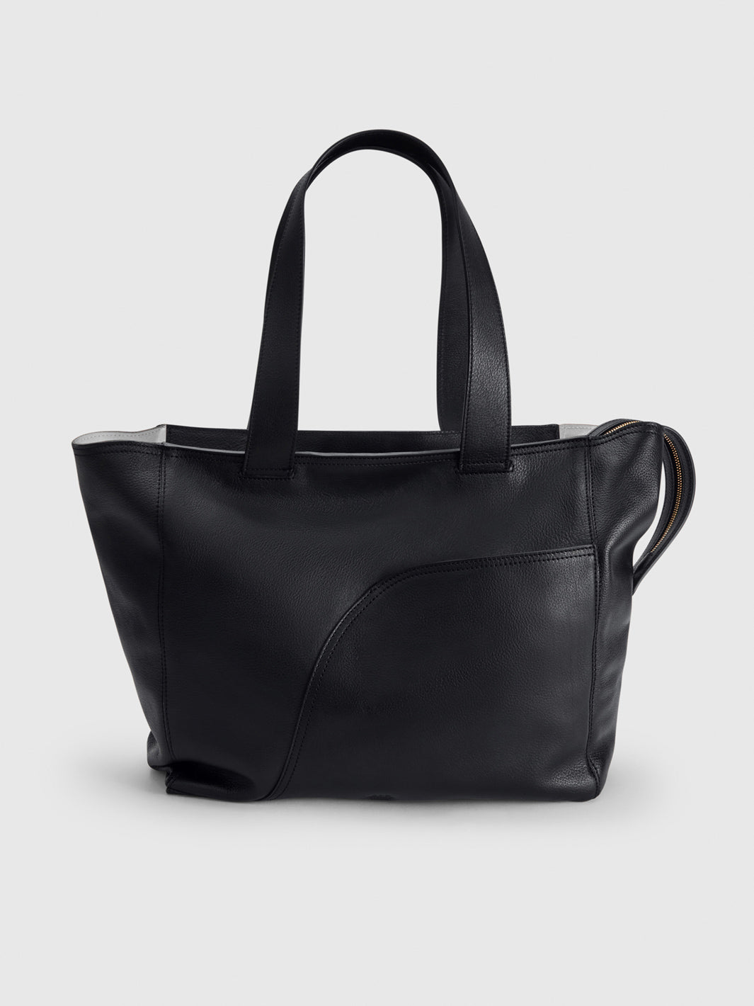 Cos leather tote bag hotsell