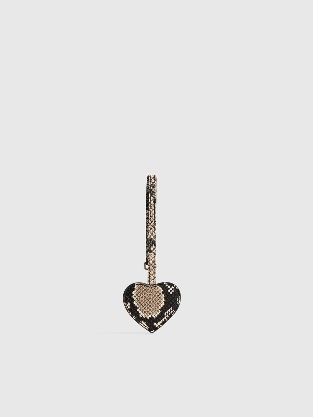 Venosta Grey Printed Snake Key chain