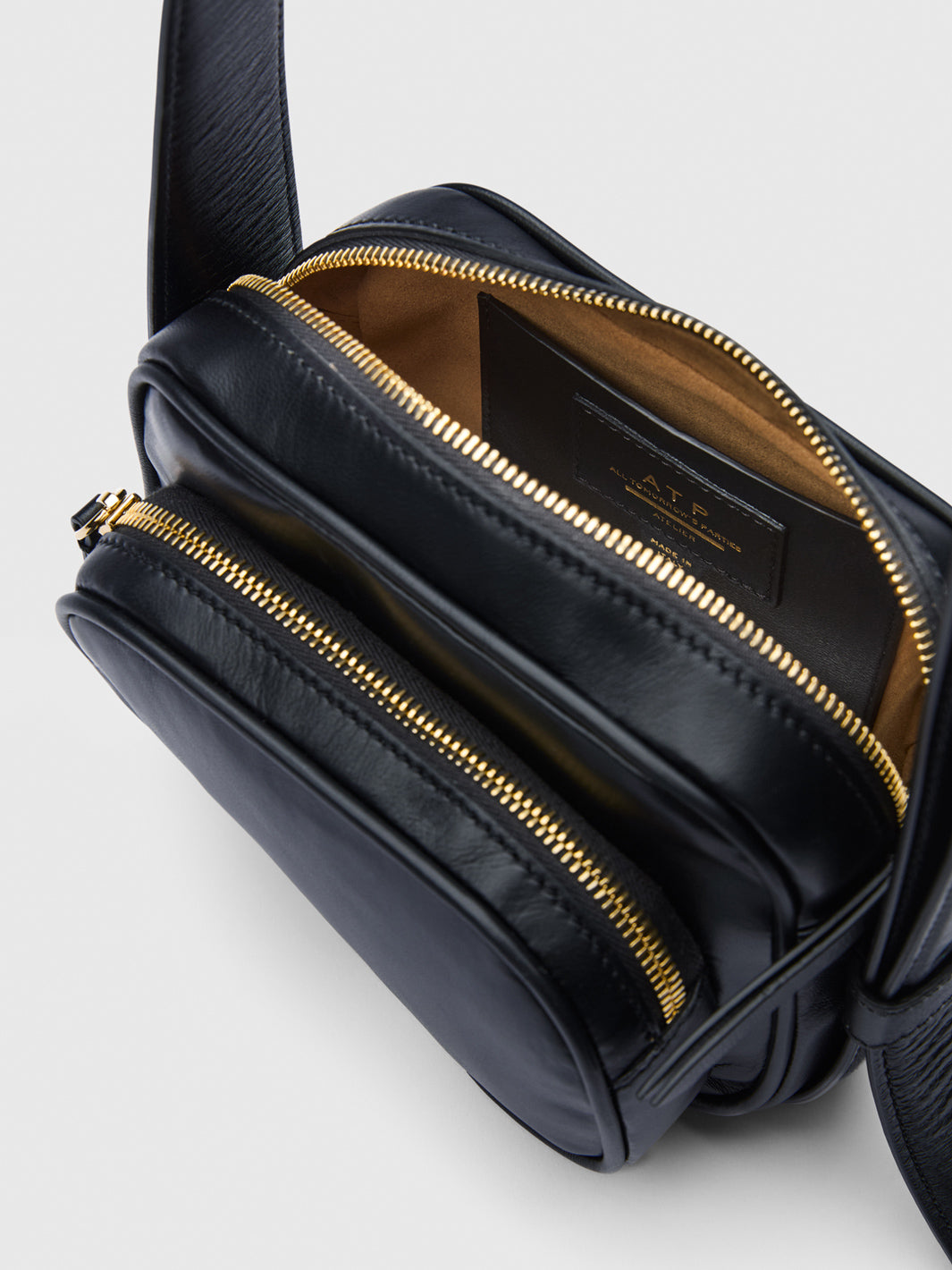 Vicenza Black Nappa Pocket bag