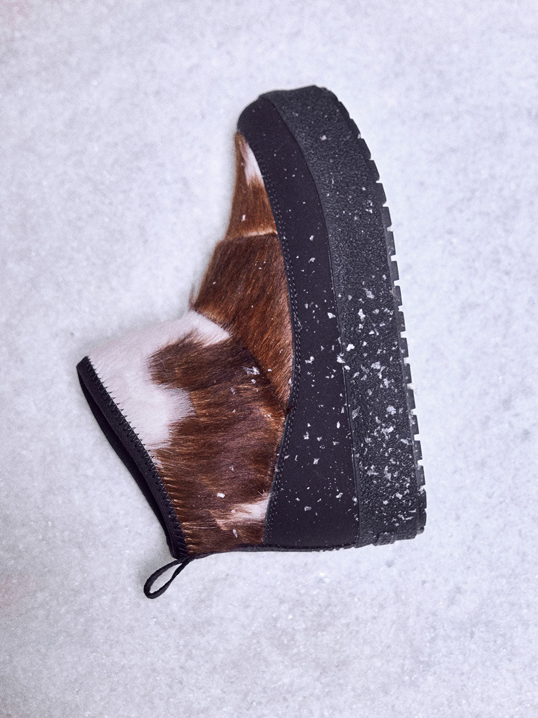 Bormio Unique Cow Print Boot