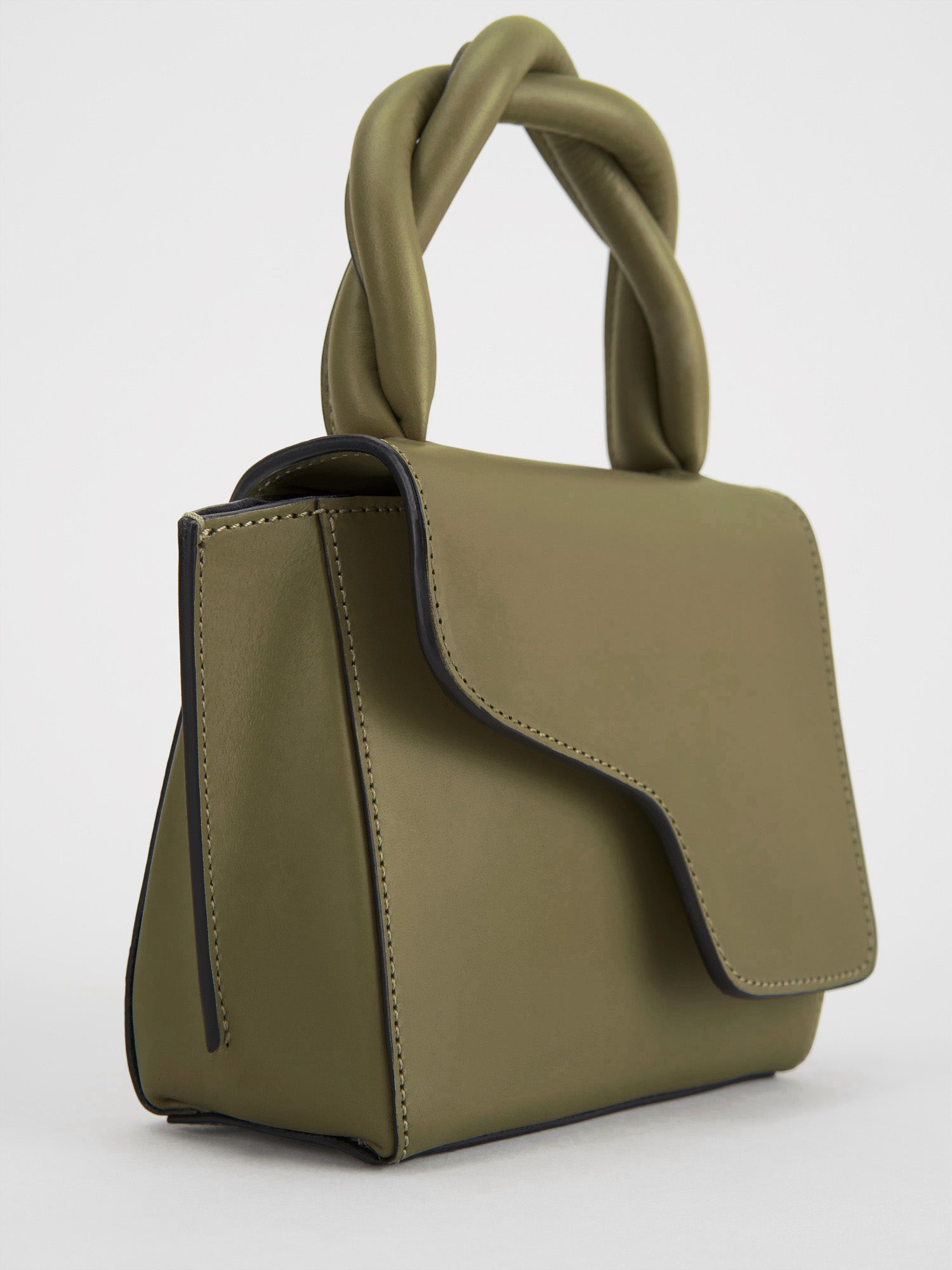 Montalbano Turtle Leather/Nappa Mini handbag