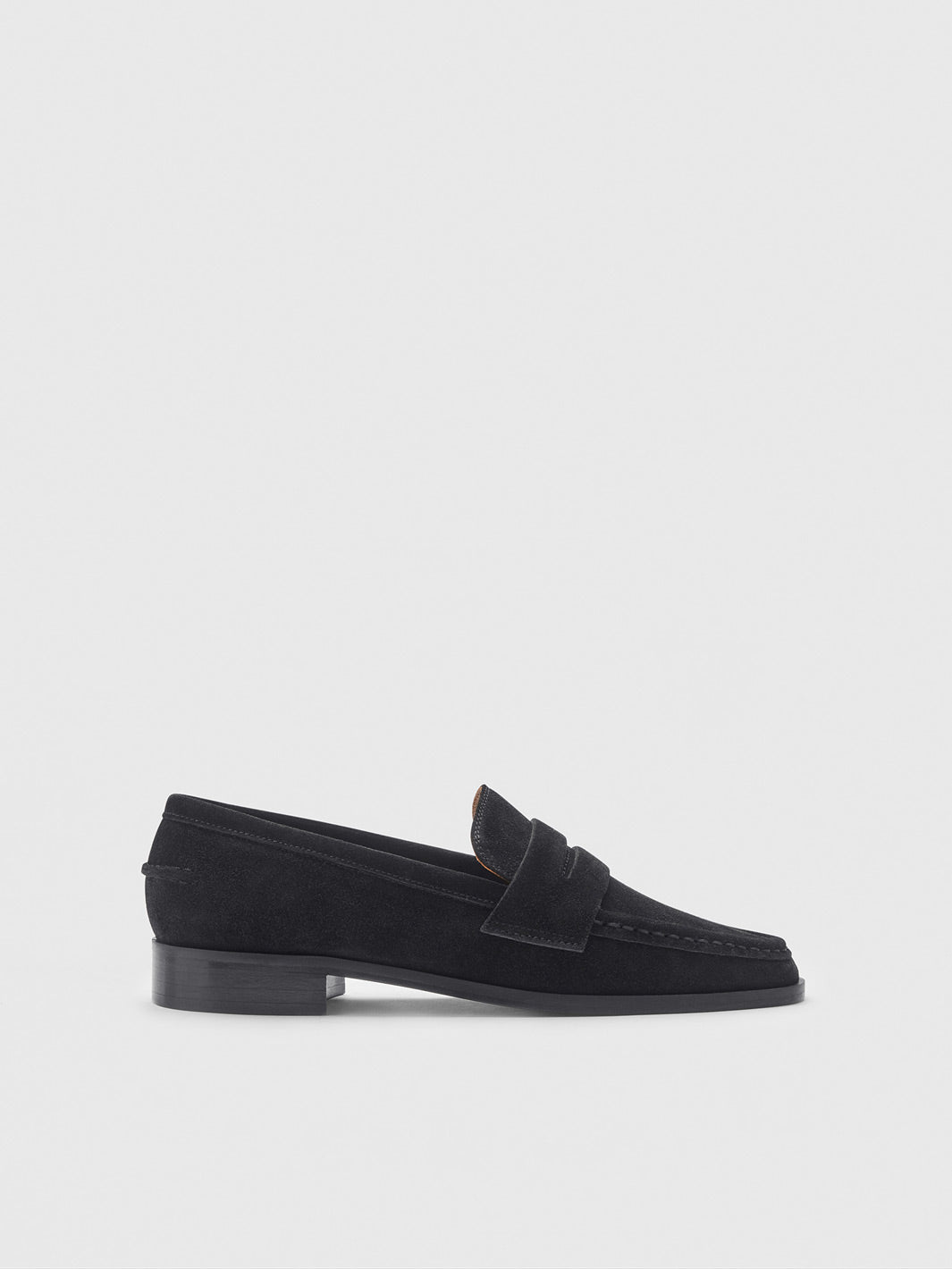 Airola Black Suede Loafers