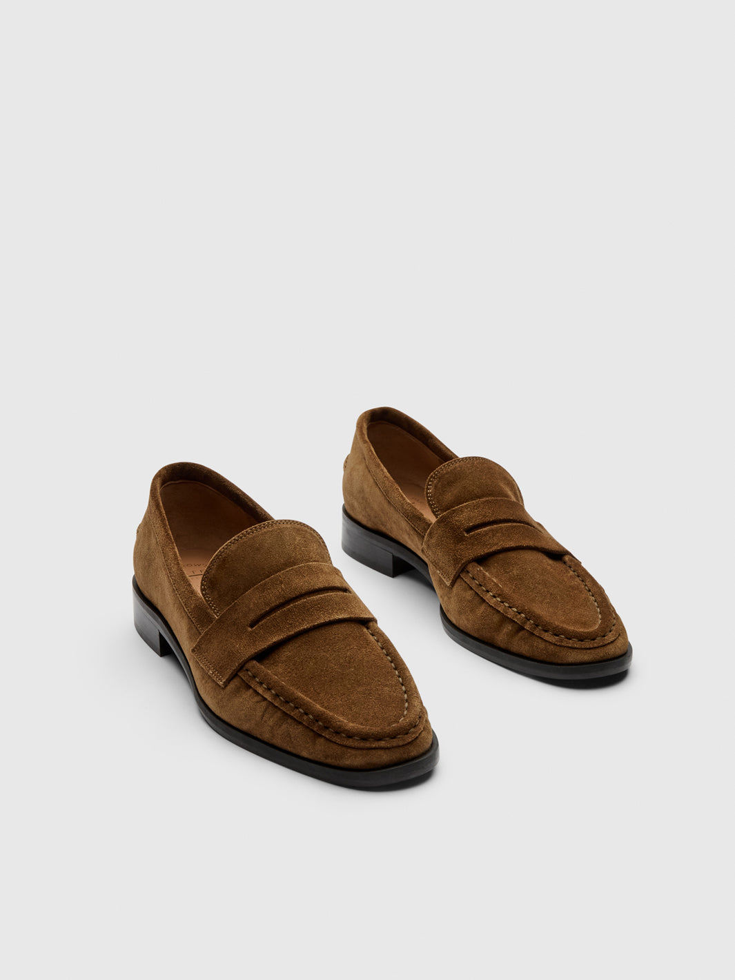 Airola Cannella Suede Loafers | ATP Atelier | Official Site