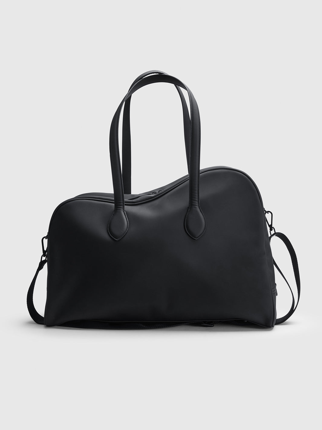Aosta Black Tote Polyurethane