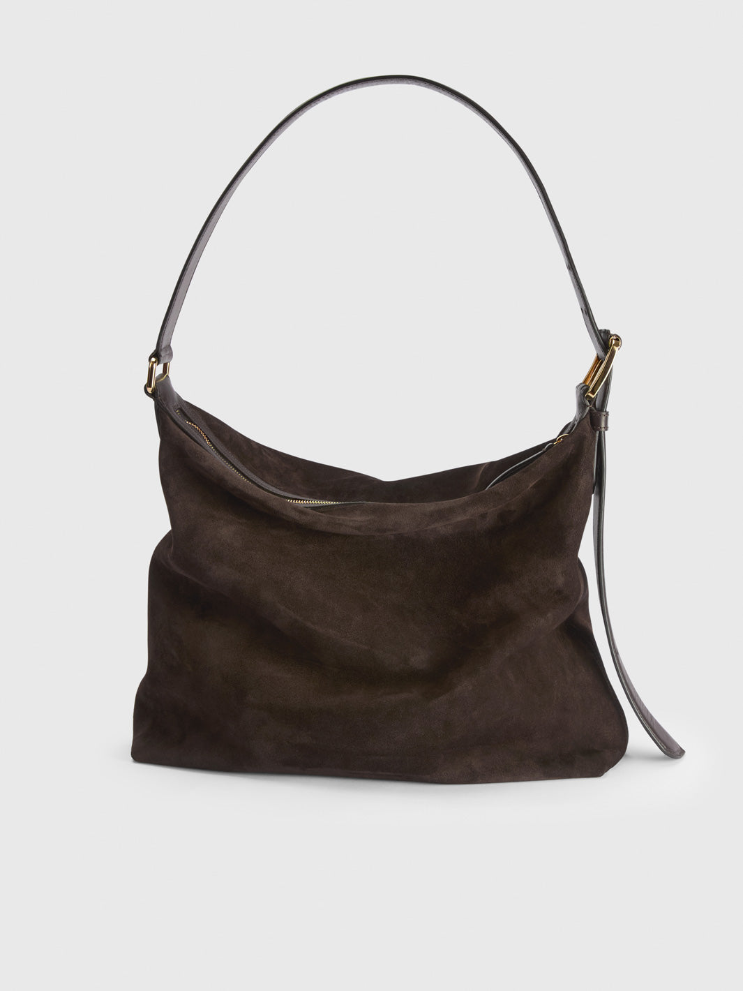 Bassano Walnut Suede/Leather Tote bag