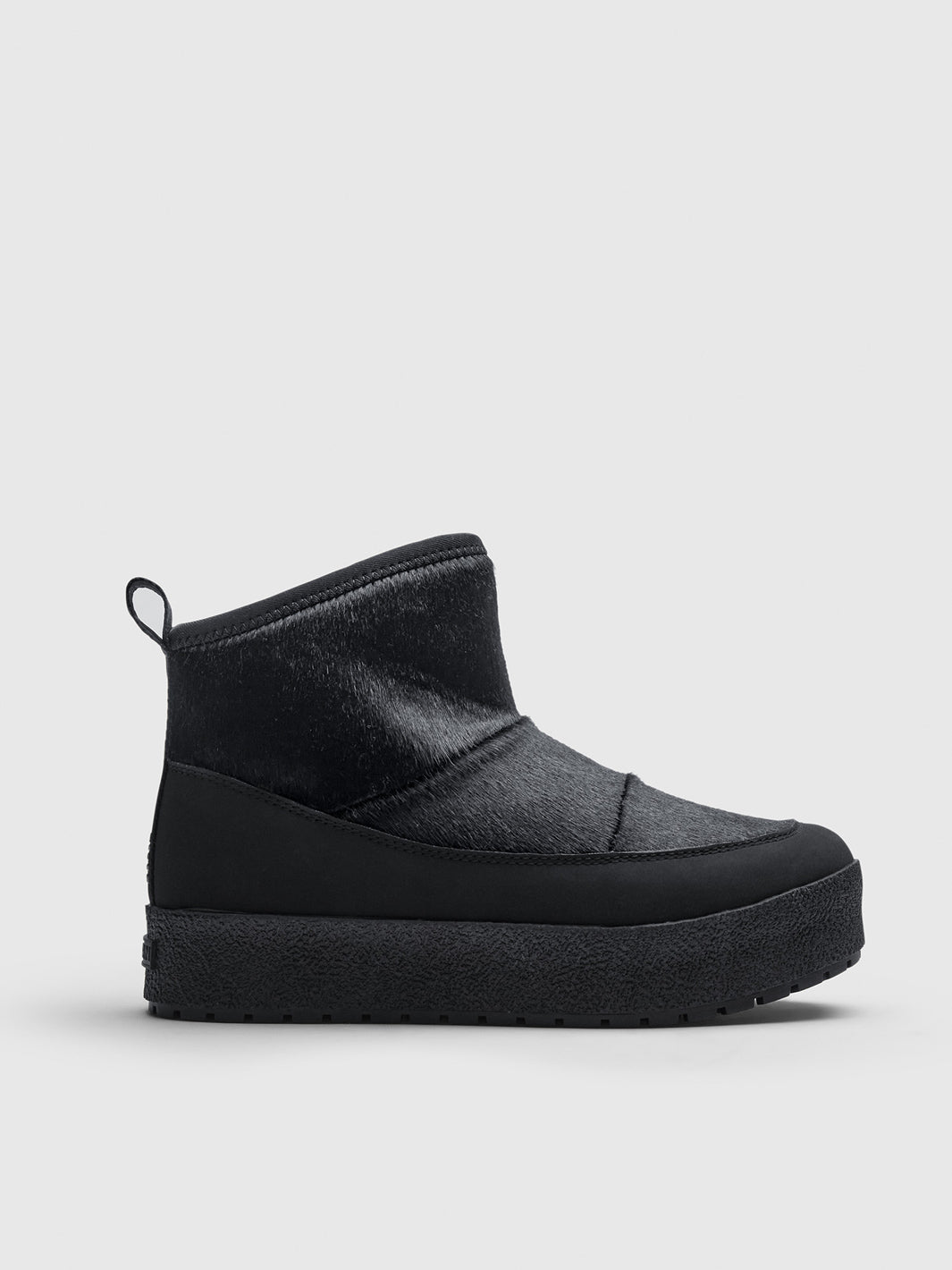 Bormio Black Pony Boot