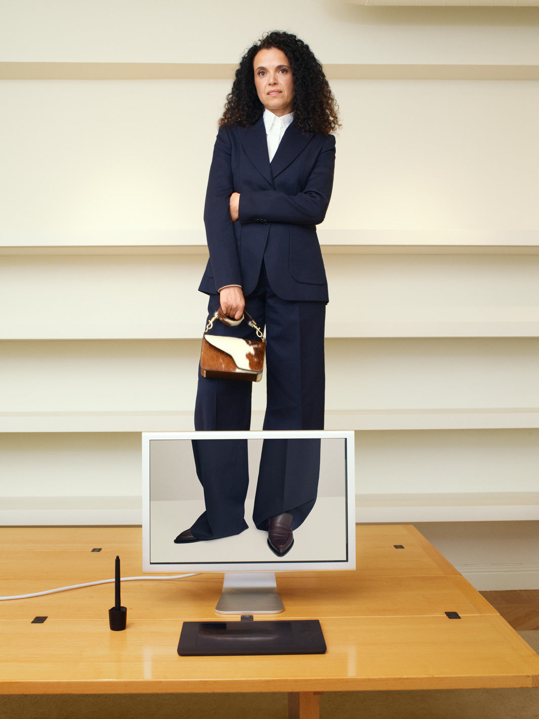 Montazzoli Walnut Nappa Loafers | ATP Atelier | Official Site