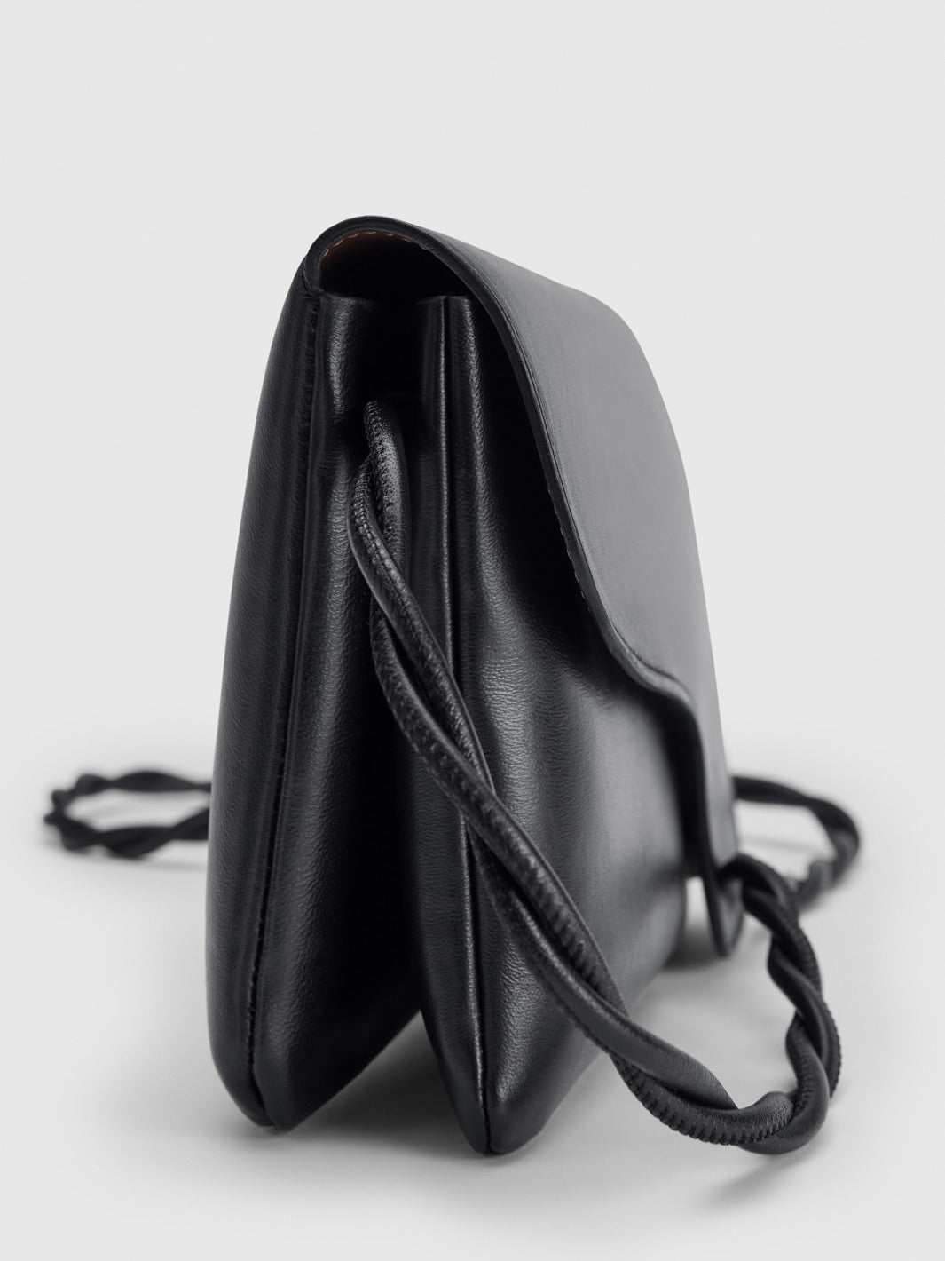 Duronia Black Nappa Mini crossbody bag