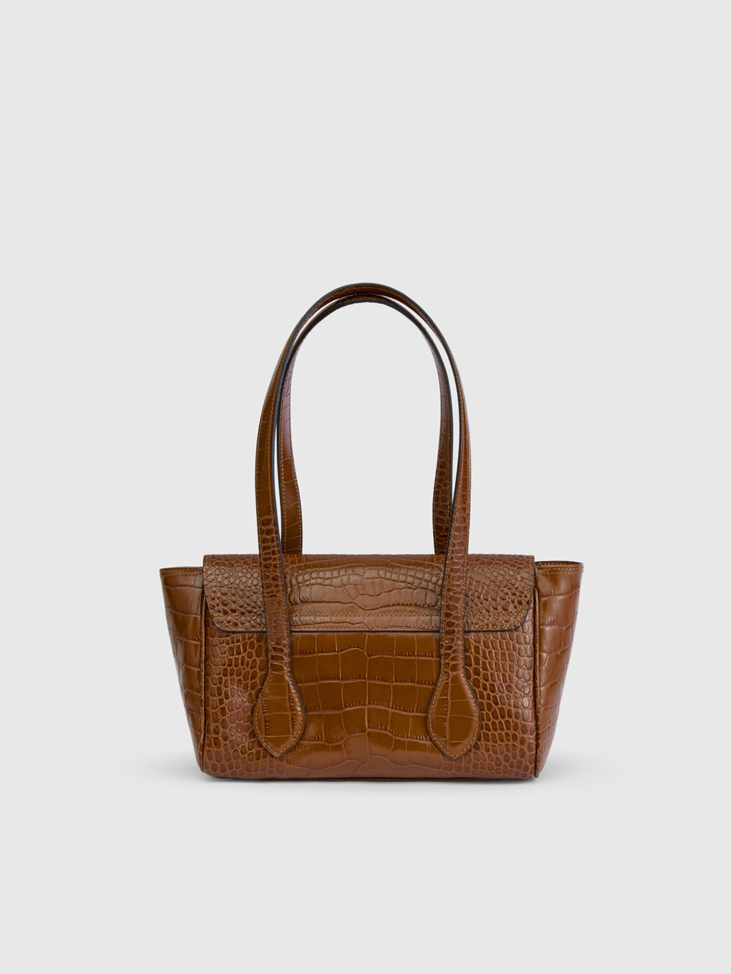 Eira Cannella Printed Croco Shoulder bag | ATP Atelier | Official Site