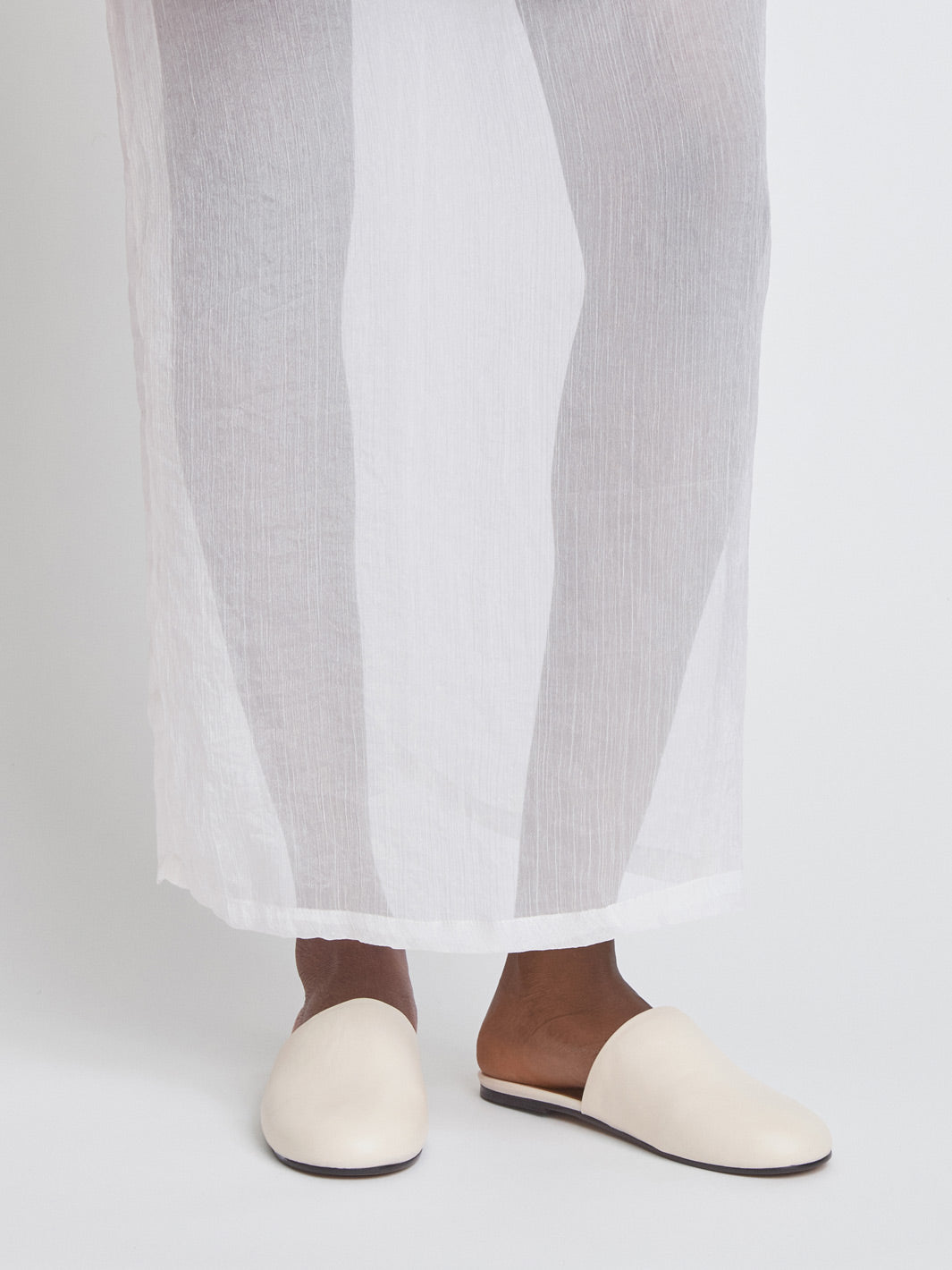 Forcola Linen Shiny Nappa Slip-ins
