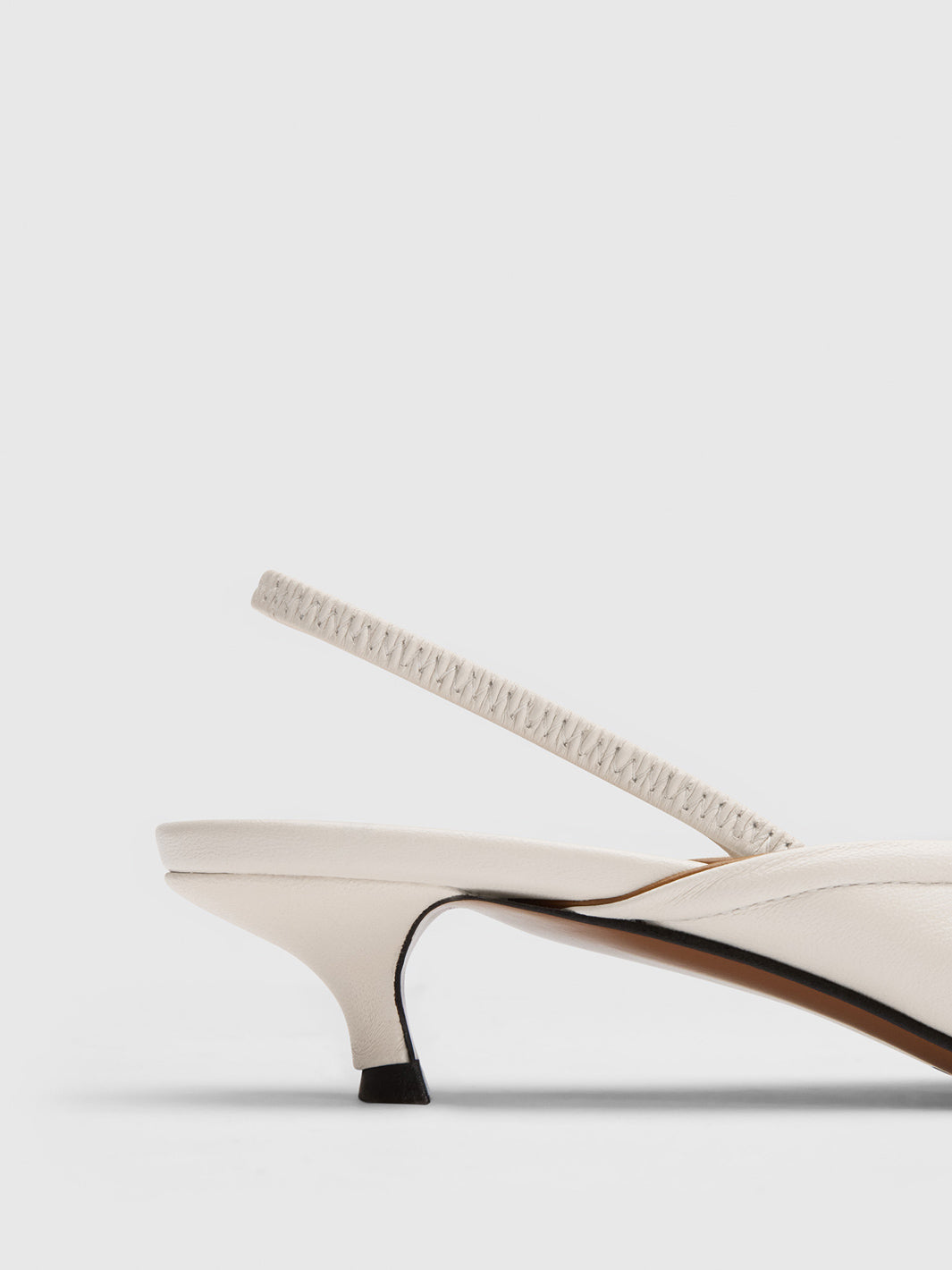 Lana Linen Shiny Nappa Slingbacks