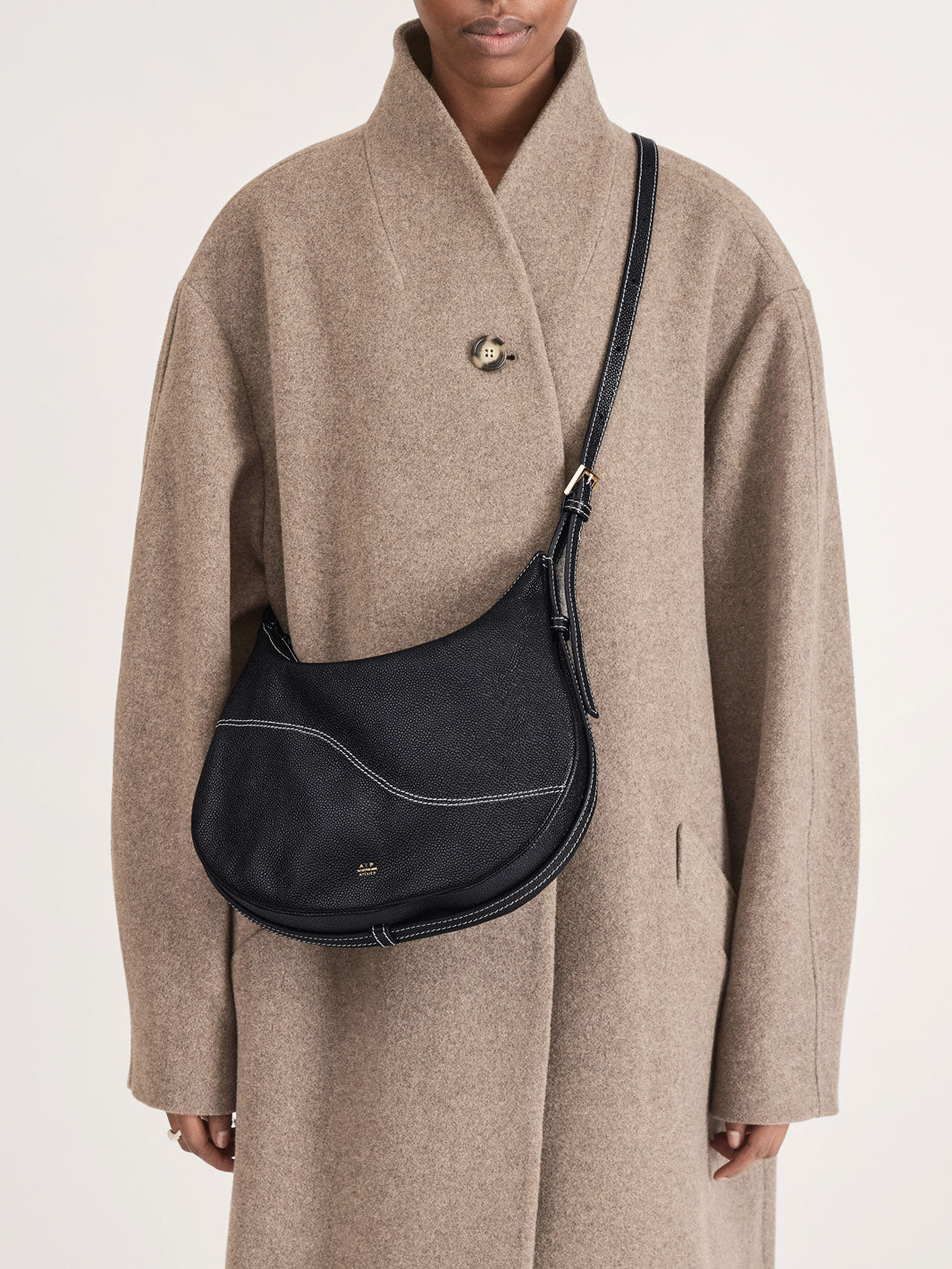 ATP ATELIER - Woman - Cannella/Contrast Stitch - Crossbody Bag