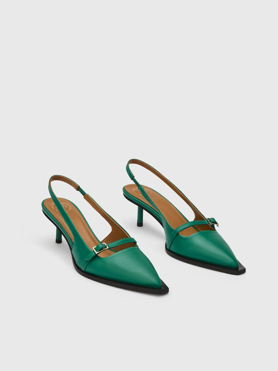 Mira Smeraldo Nappa Slingbacks