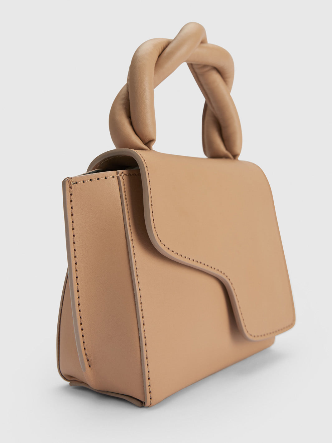Montalbano Nocciola Leather/Nappa Mini handbag
