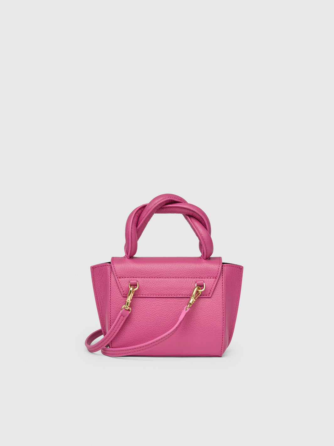 Montalbano Supernova Grained Leather Mini handbag