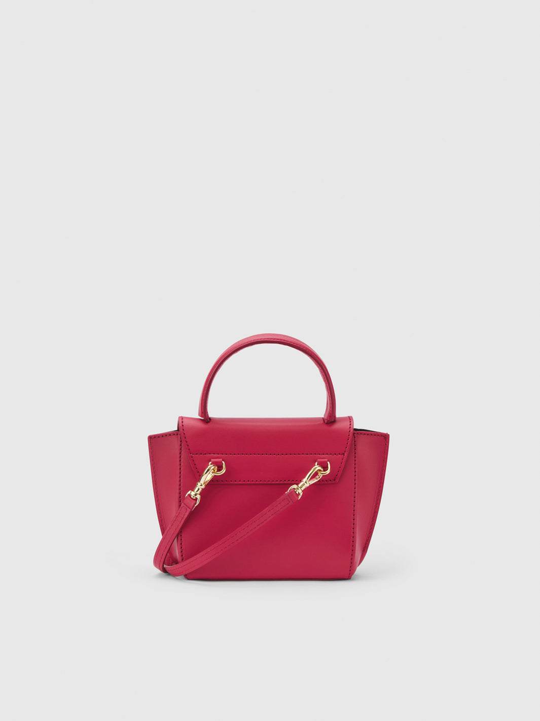 Montalcino Geranio Leather Mini handbag