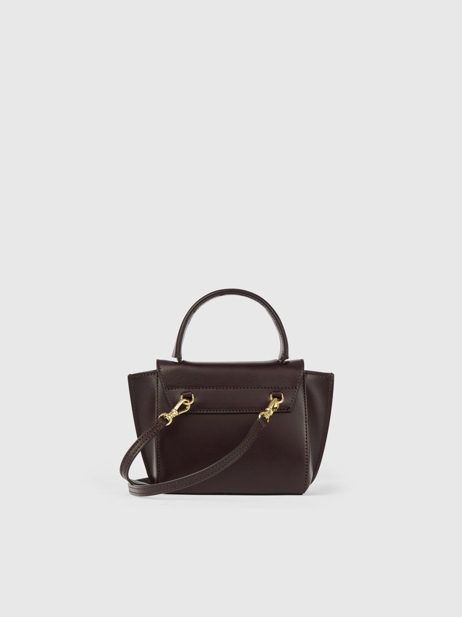 Montalcino Walnut Leather Mini handbag