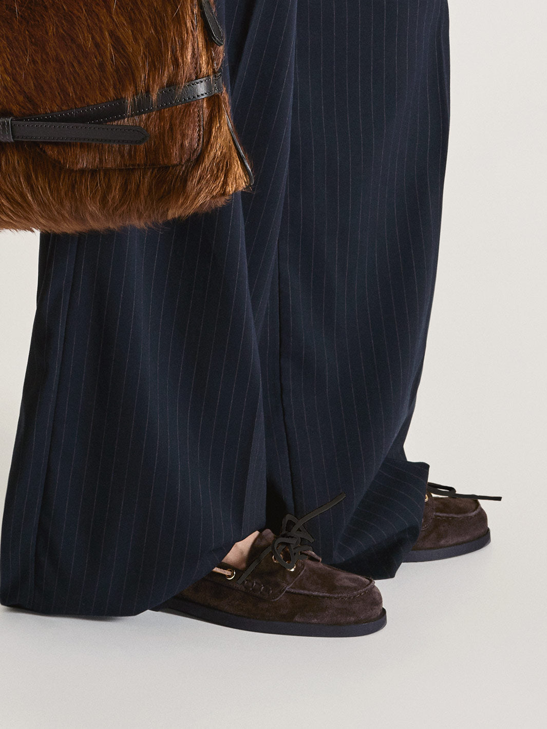 Nesso Walnut Suede Boat shoes | ATP Atelier | Official Site