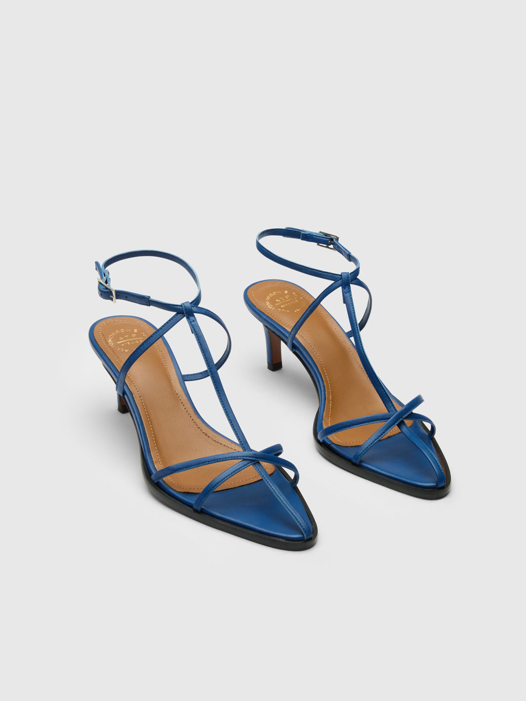Torno Oltremare Nappa Strappy heeled sandals