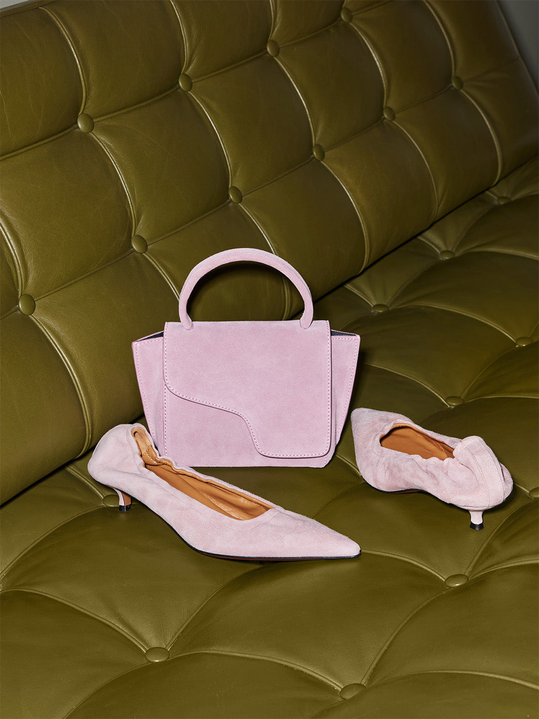 Valfurva Ametista Suede Pumps