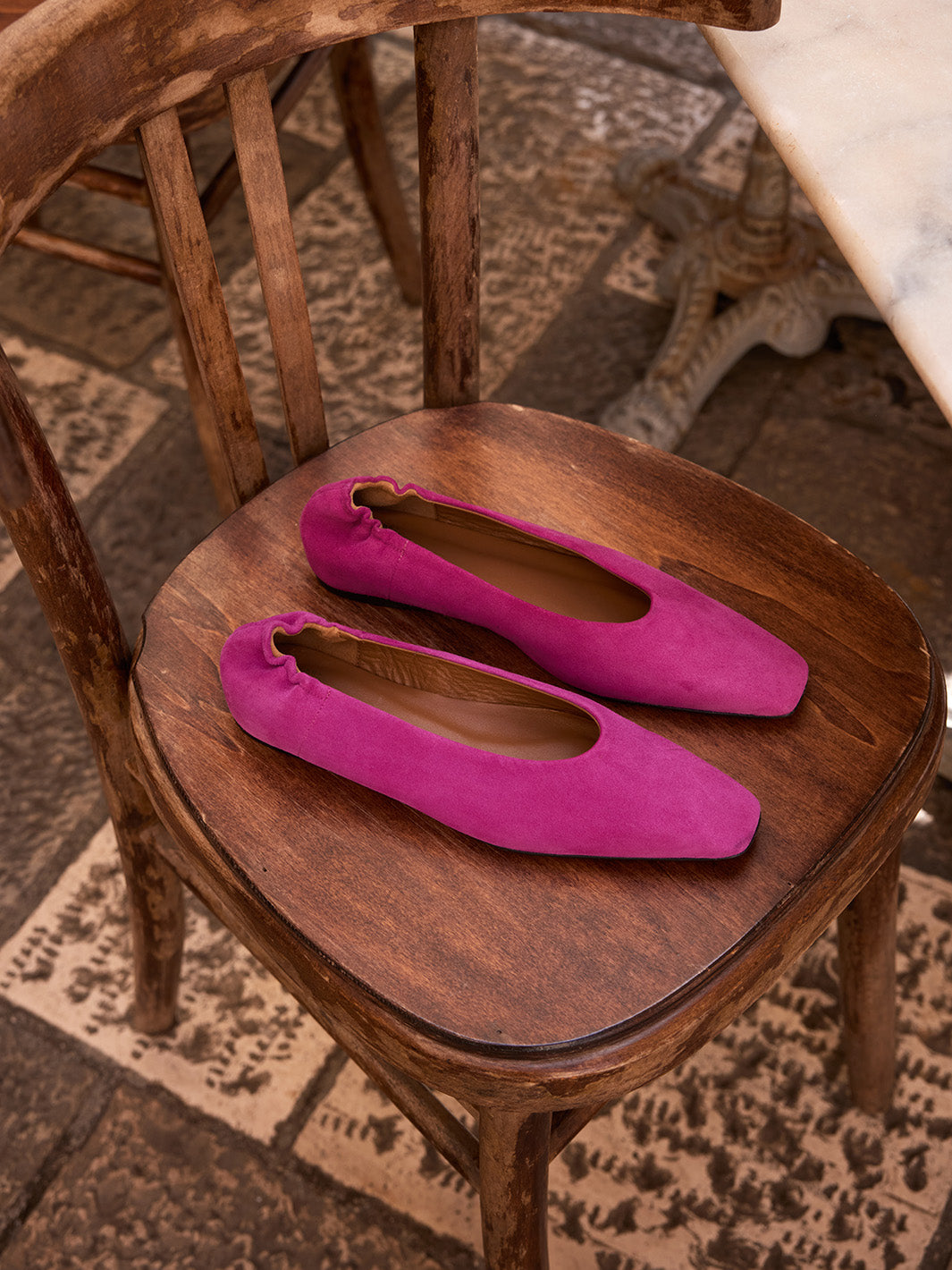 Moena Supernova Suede Ballet flats