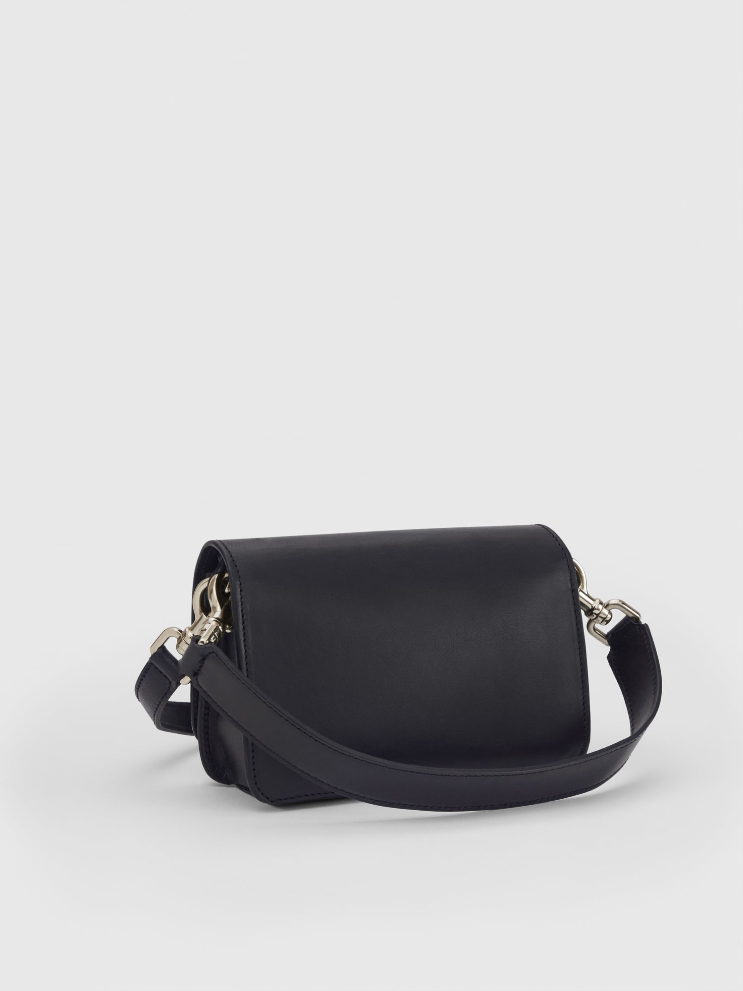 Corsina Black/Silver Leather Shoulder bag