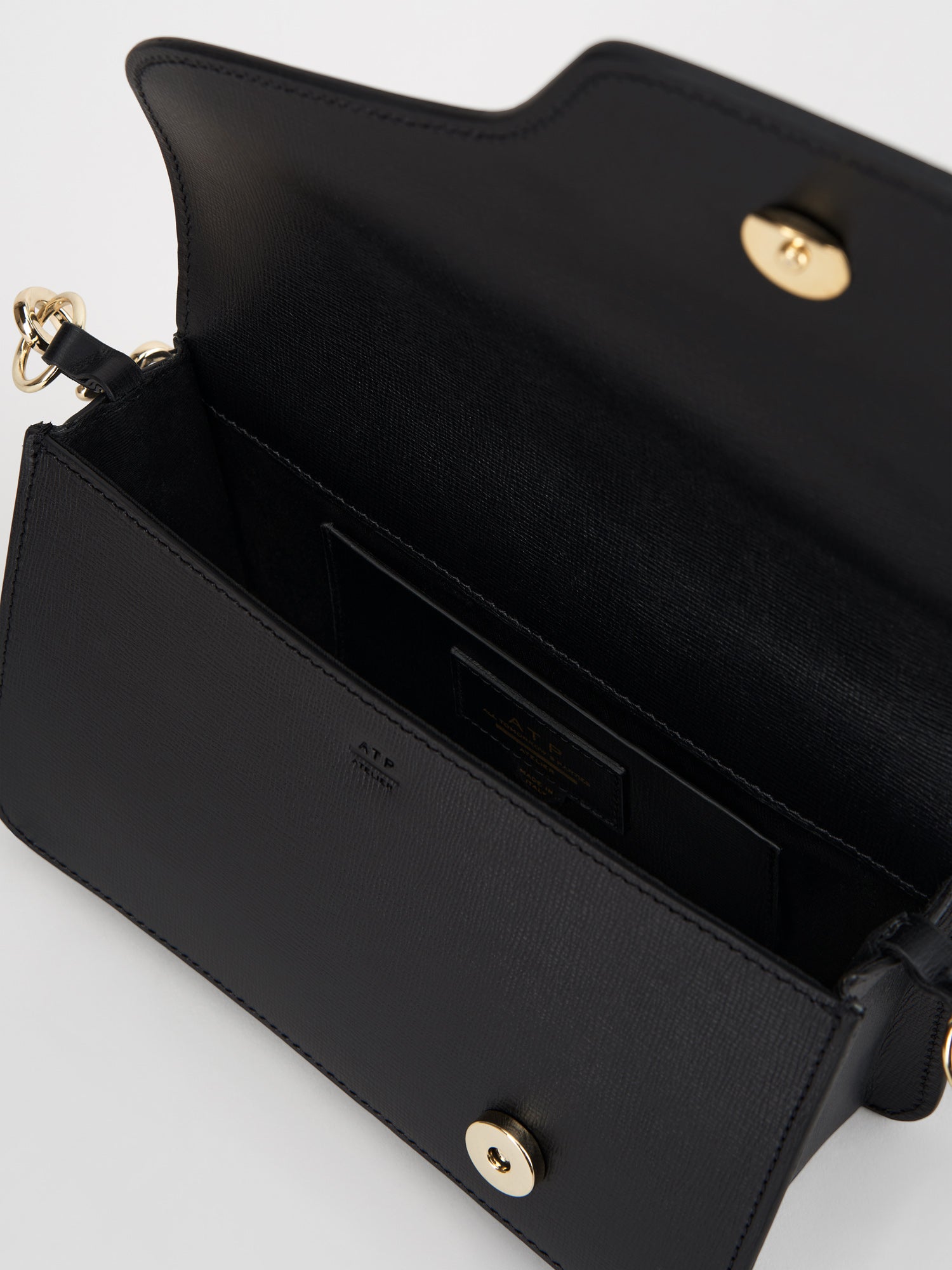 Arezzo Black Saffiano Handbag – ATP Atelier USA