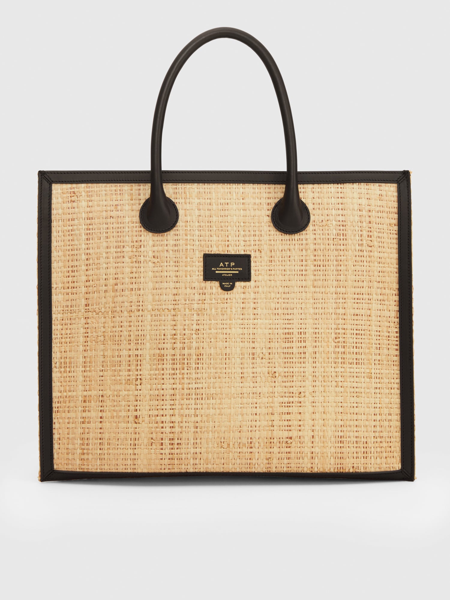 Scafati Merlot/Contrast stitch Leather Tote bag – ATP Atelier USA