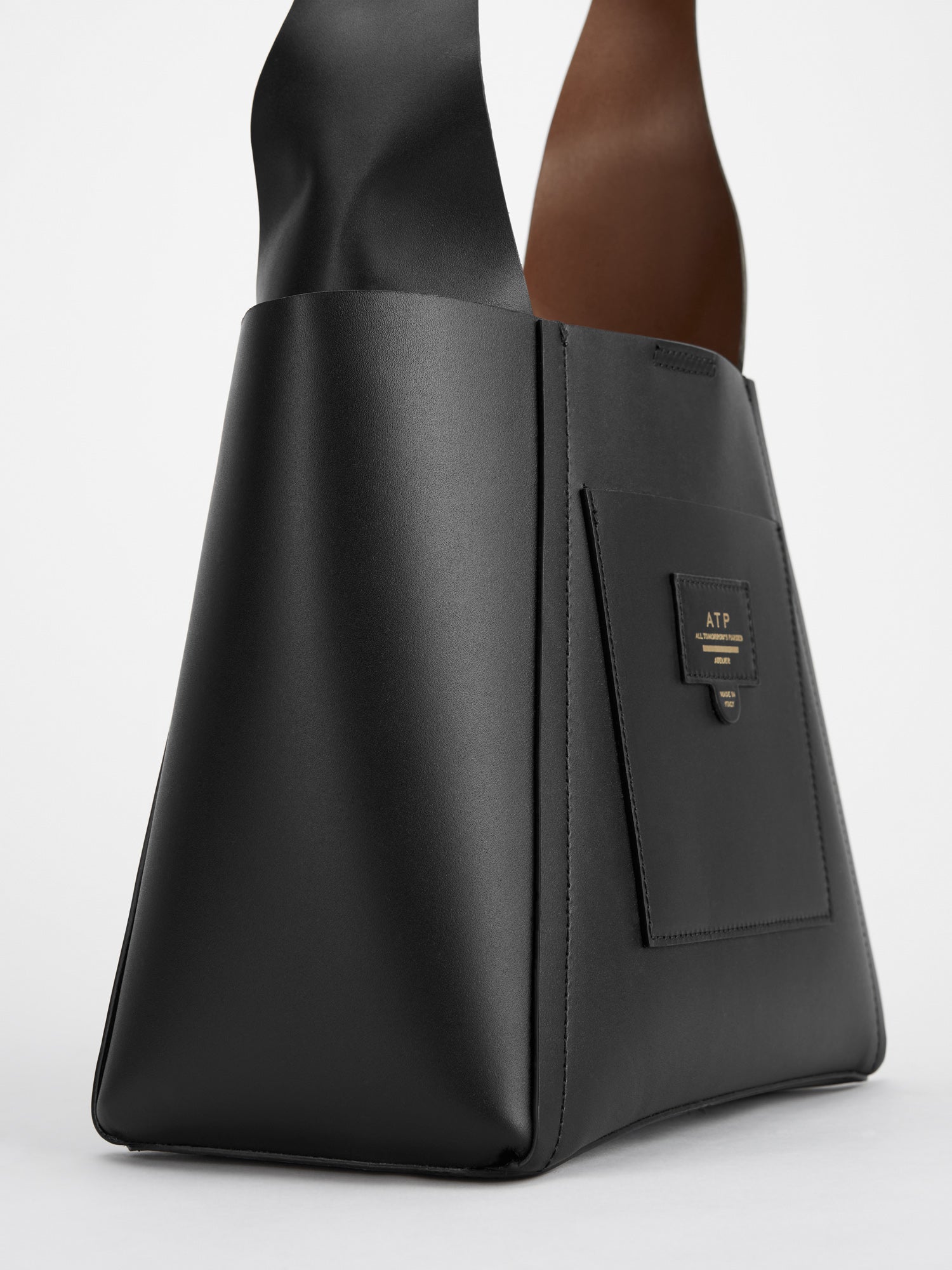 Certaldo Black Nappa Small tote bag