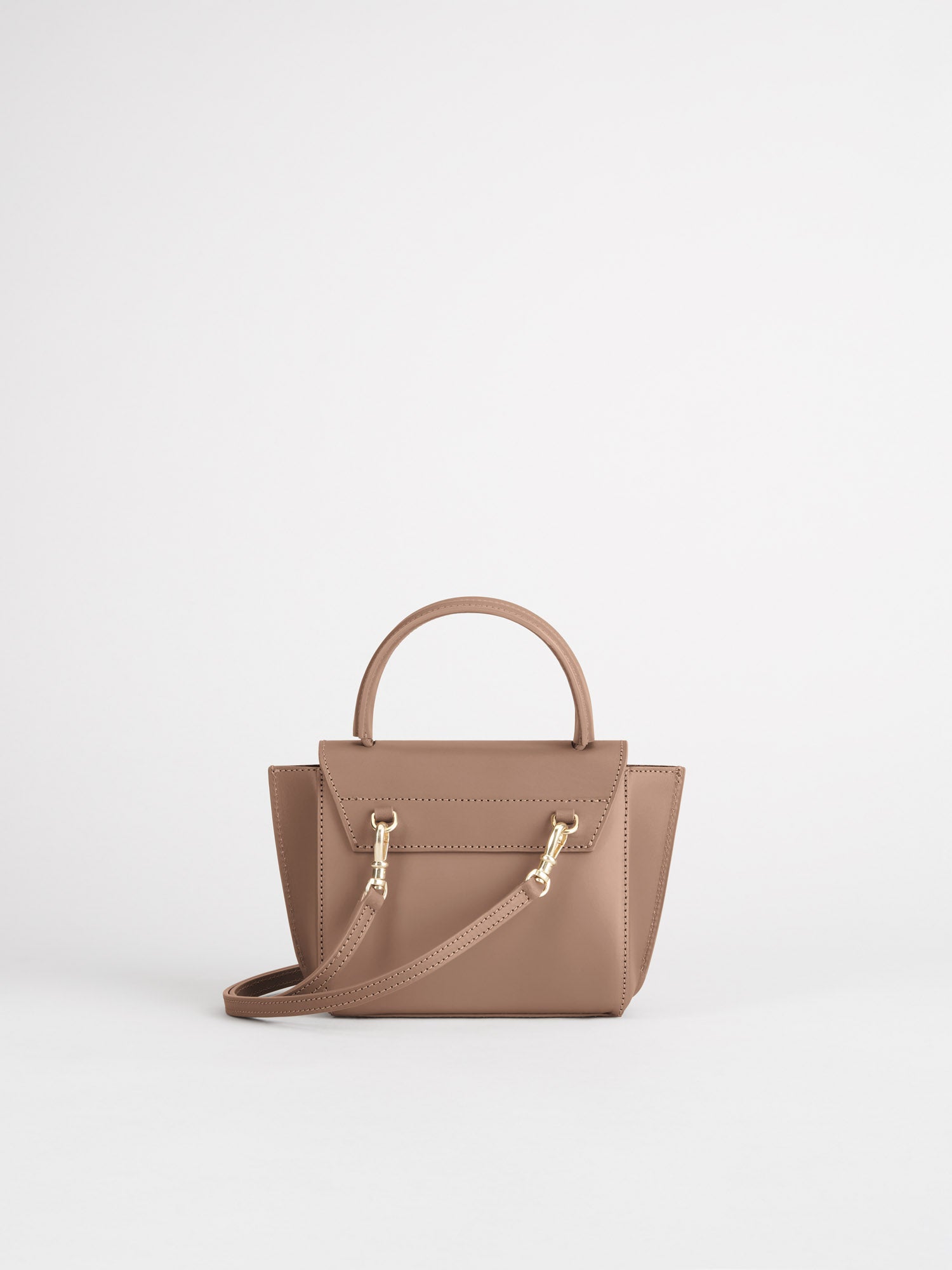 Montalcino Hazelnut Leather Mini handbag