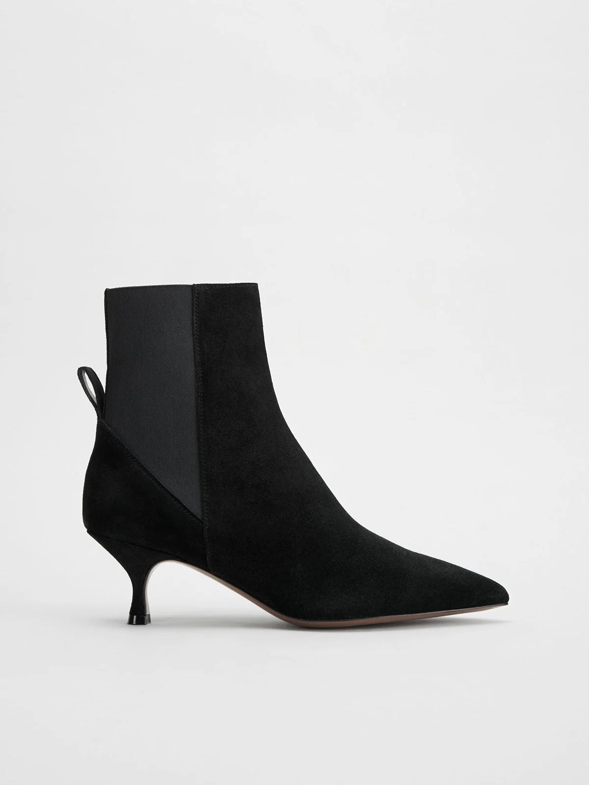 Black suede boots sale sales